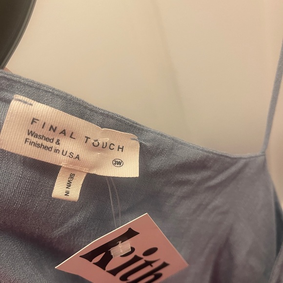 Final Touch Blue Maxi Dress - Picture 3 of 5